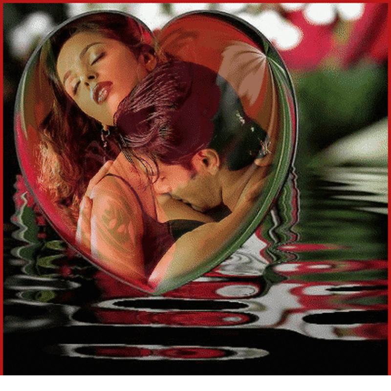 Картинки поцелуй мужчине от женщины гифы красивые