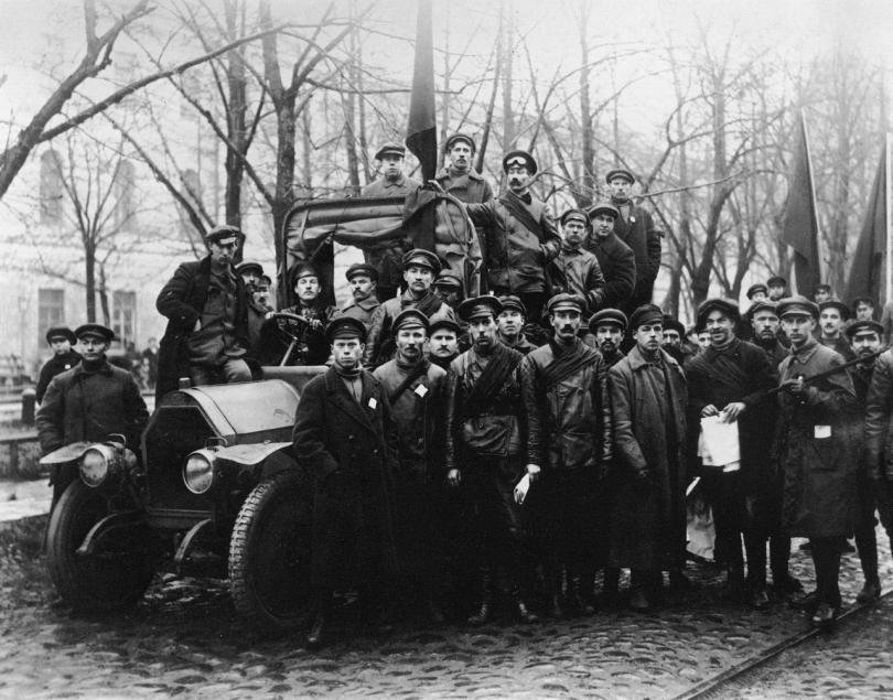 октябрьская революция 1917 фото
