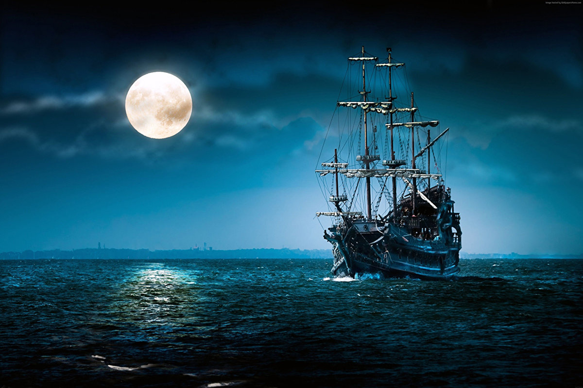 корабль черная жемчужина моргана фото