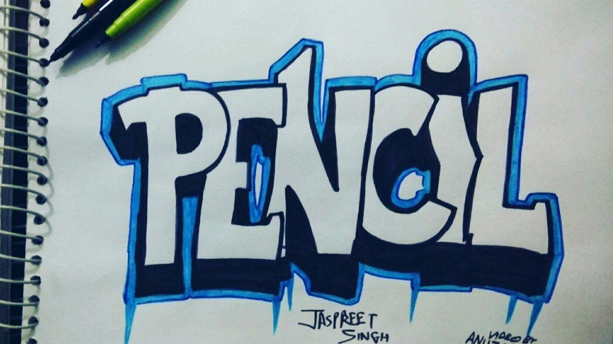 Картинки граффити несложные