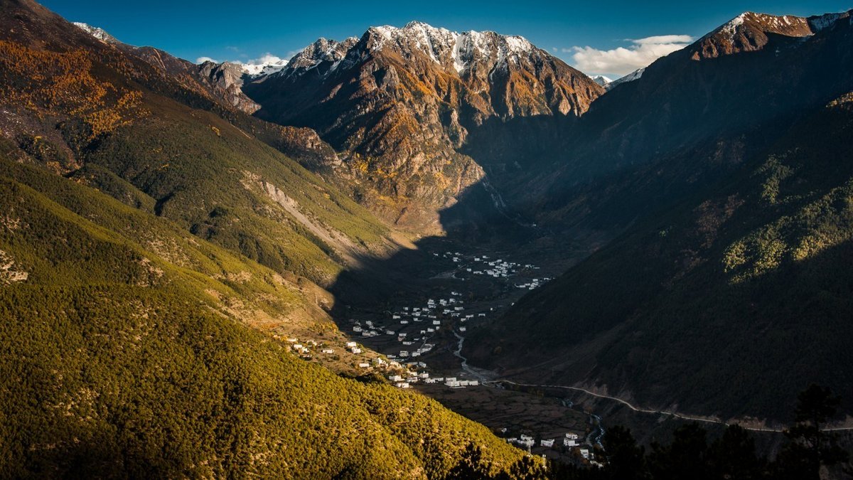 тибет китай горы фото