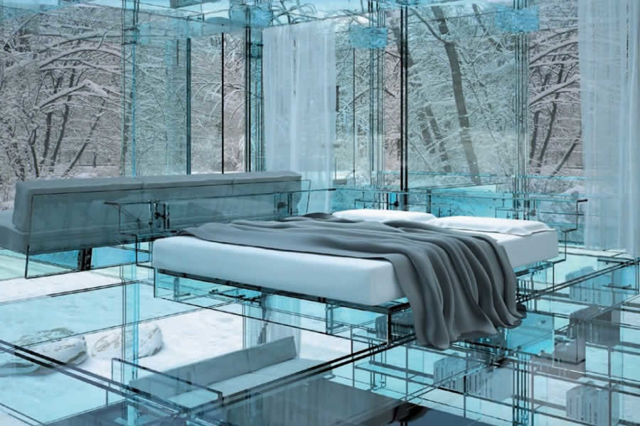 the glass house, бюро santambrogio milano (италия) фото