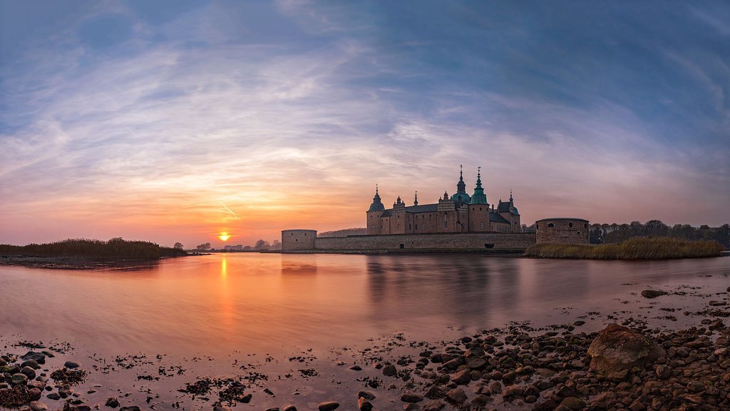 кальмарский замок швеция фото