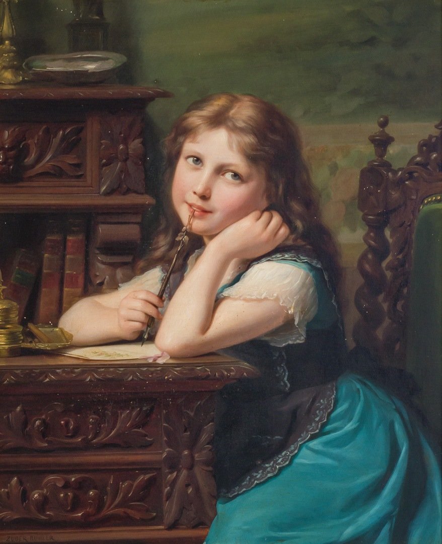 фриц цубер-бюлер (fritz zuber-buhler) (1822-1896) - швейцарский художник. фото