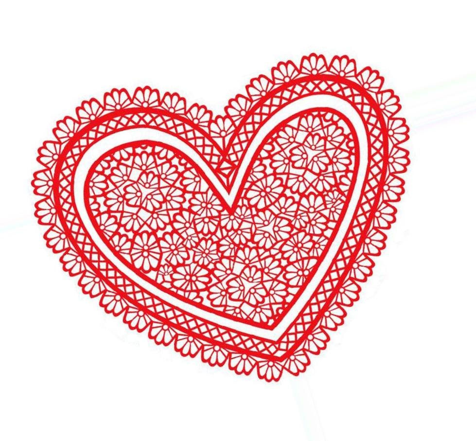 Картинки нарисованные сердце