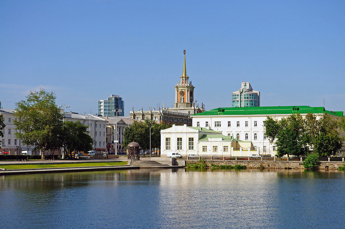городской пруд екатеринбург фото
