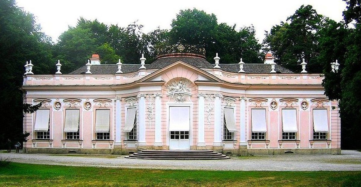 дворец амалиенбург рококо фото