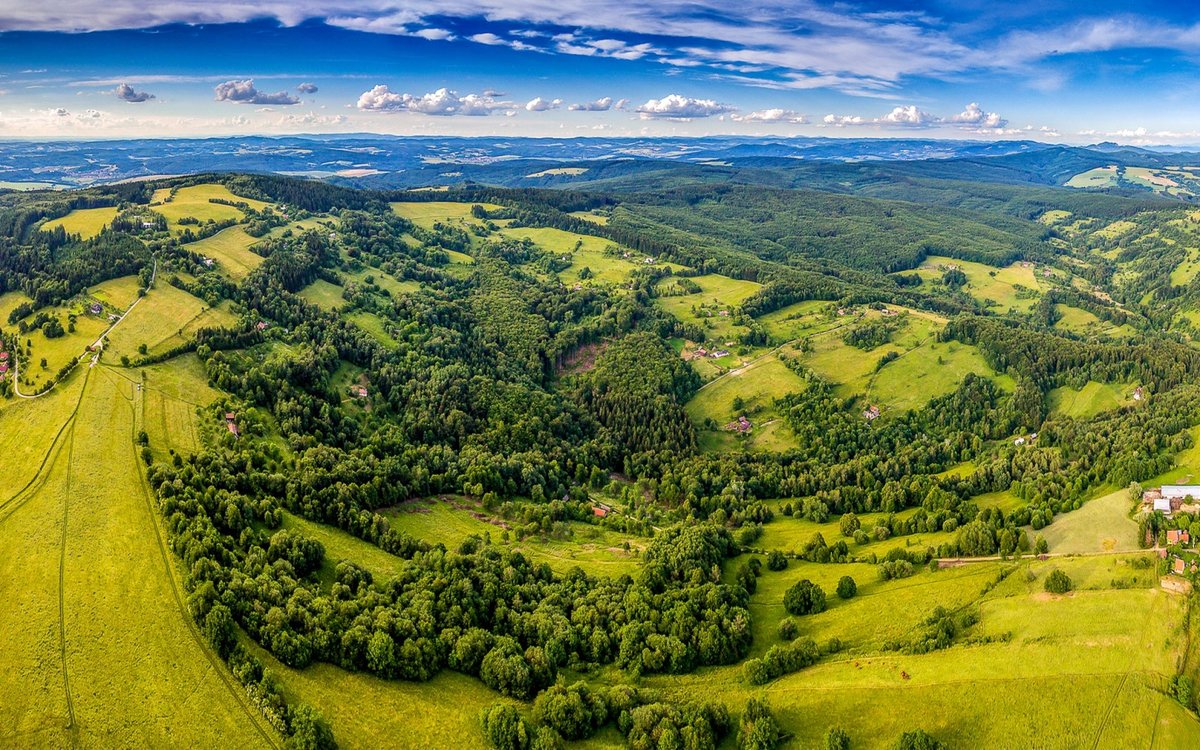 луга чехии фото