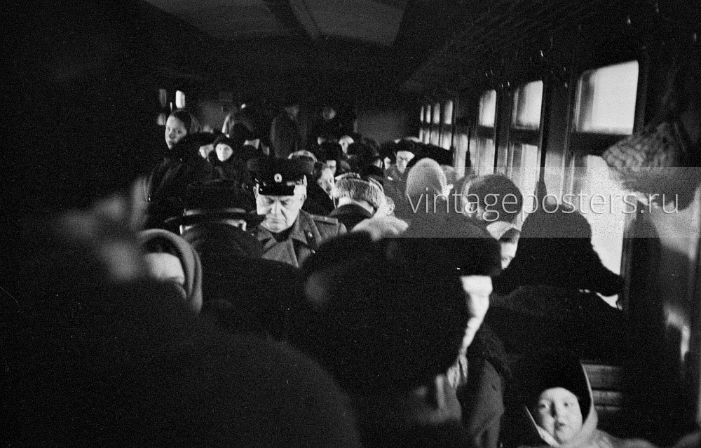 пассажиры ссср 1950 ~~ passengers фото