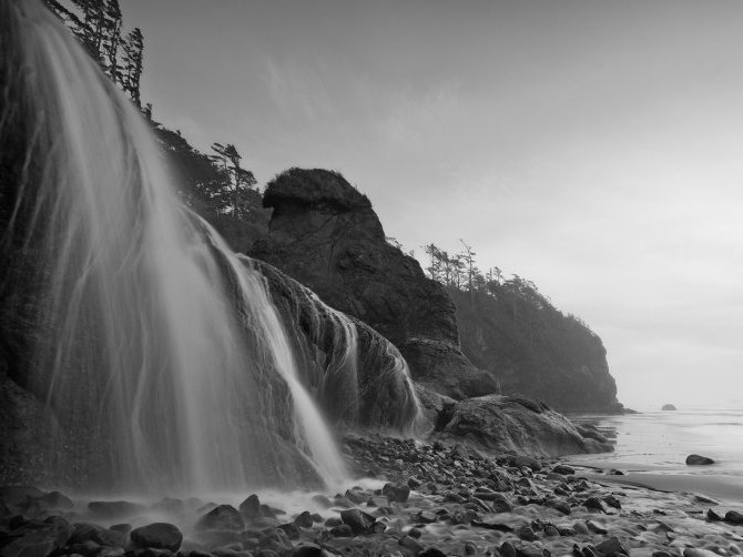 водопад фото