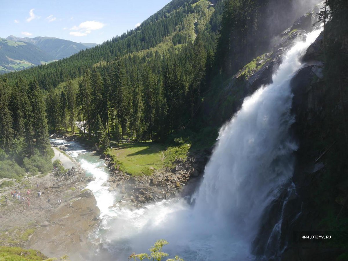 водопад кримль австрия фото