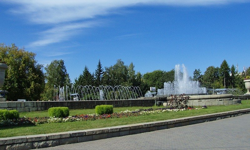 первомайский сквер новосибирск фото