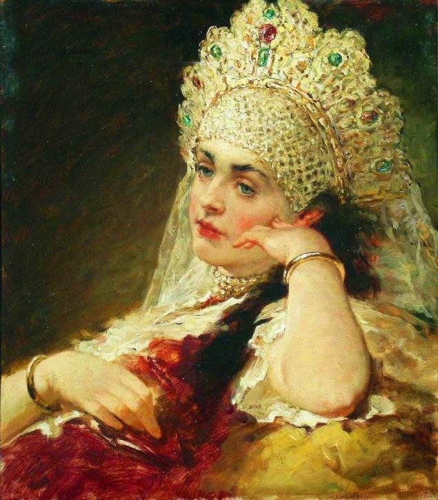 маковский русская красавица фото