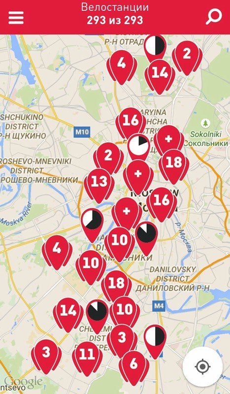 москва карта фото