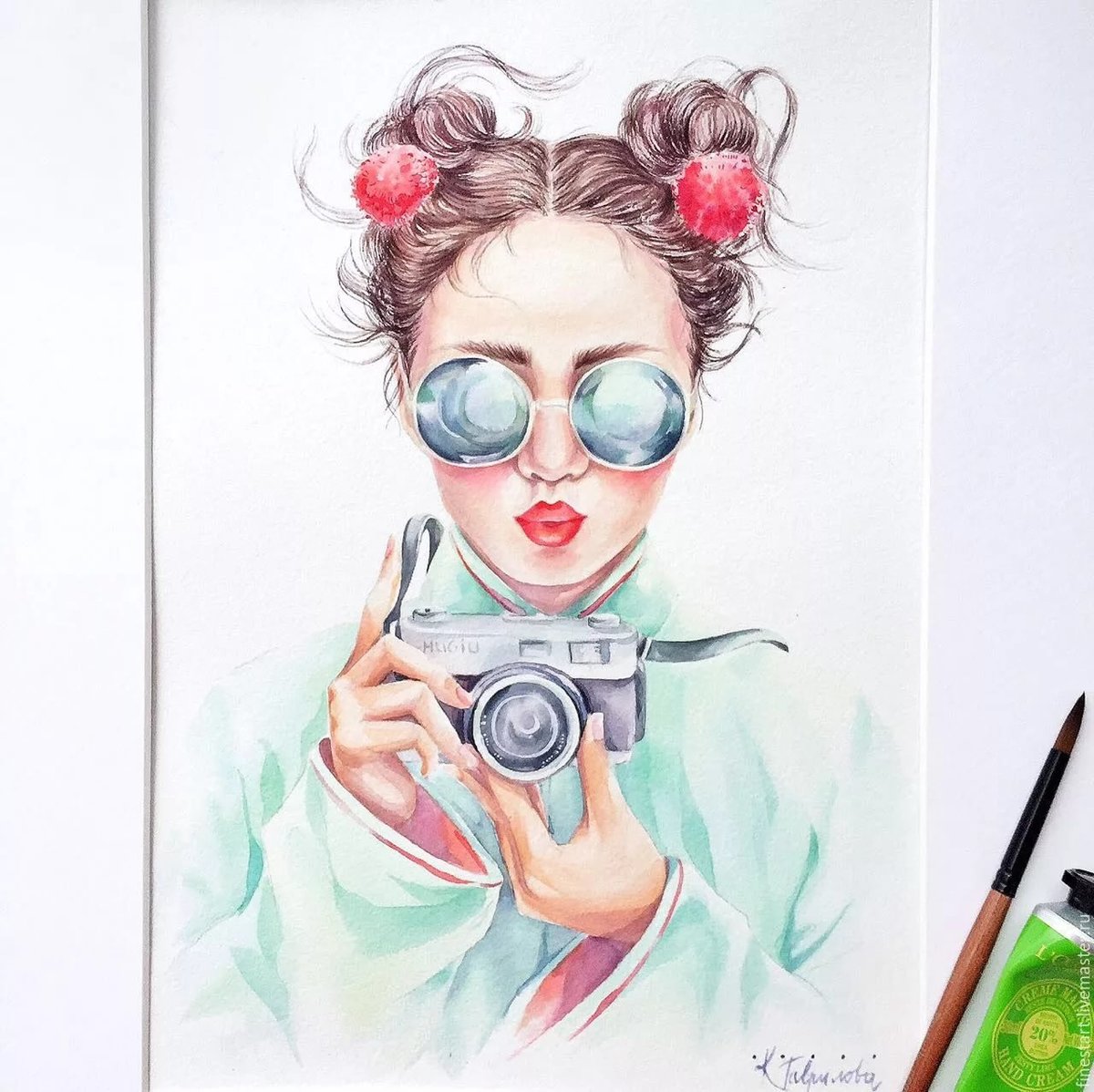 классные рисунки акварелью фото