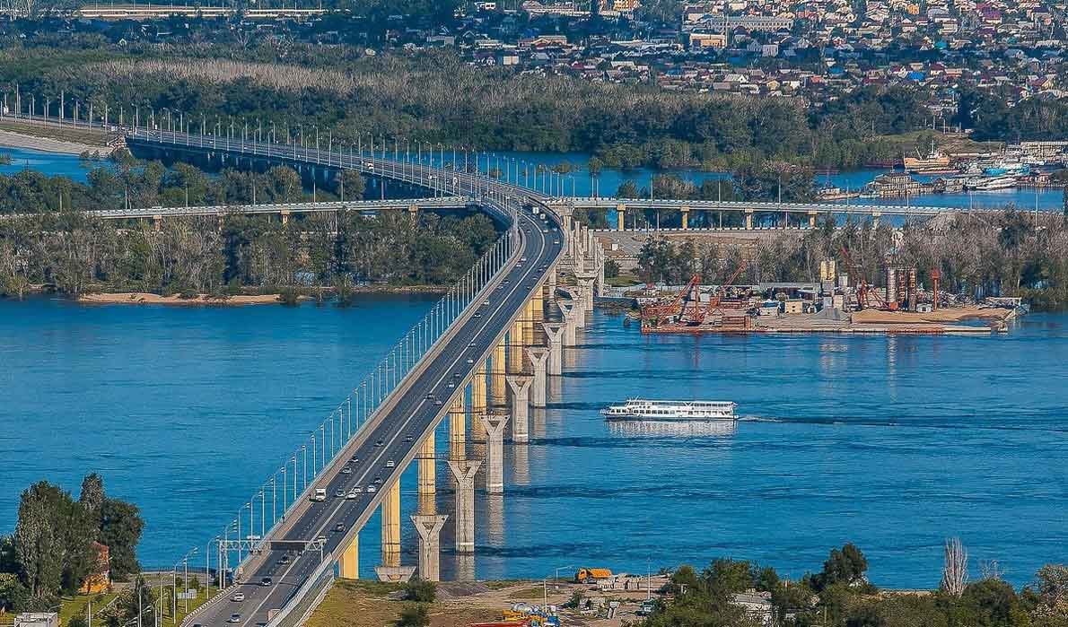 мост через волгу в волгограде фото