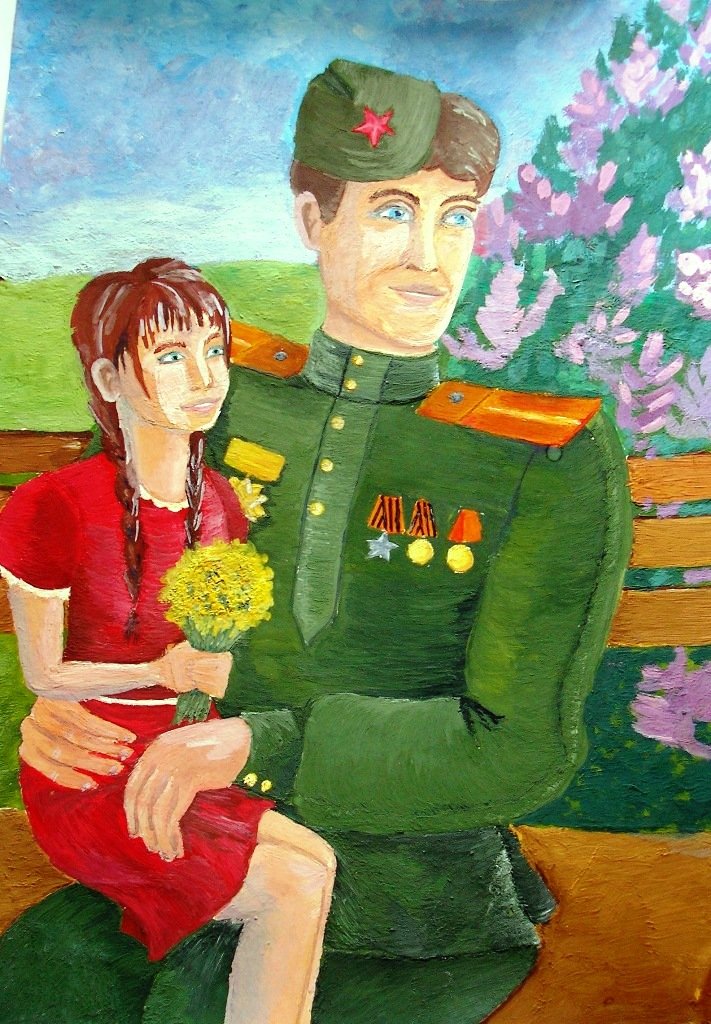 Открытки солдату рисунки