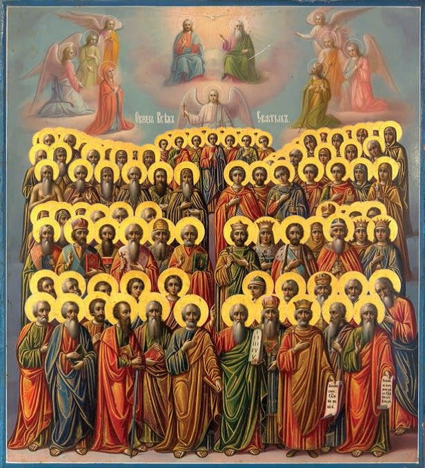 икона собор всех святых фото