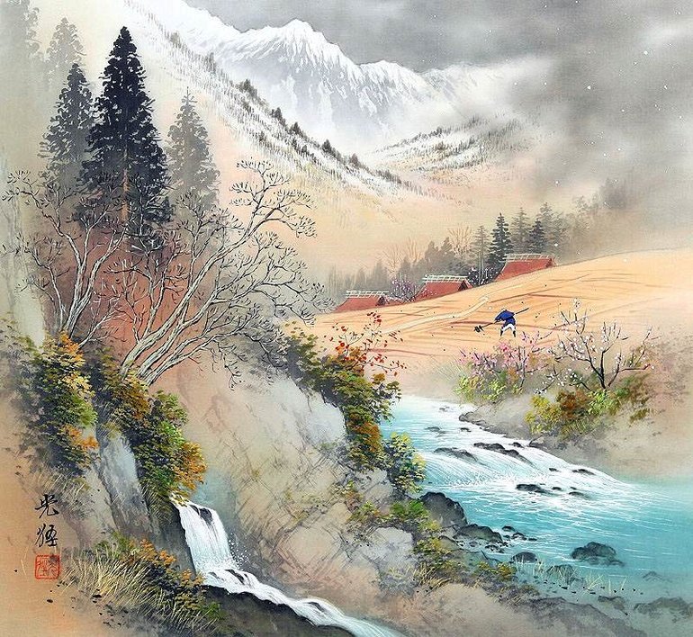 японский художник koukei kojima фото