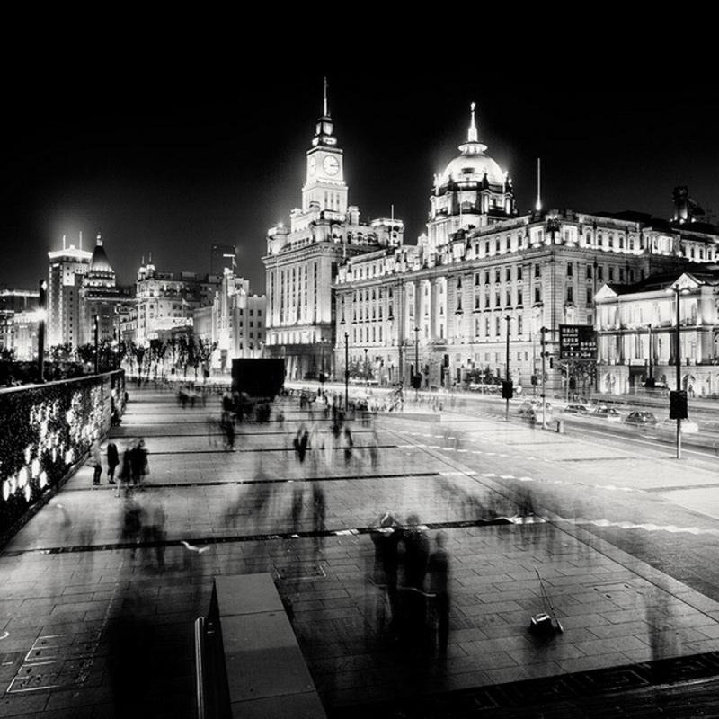 черно белая москва фото