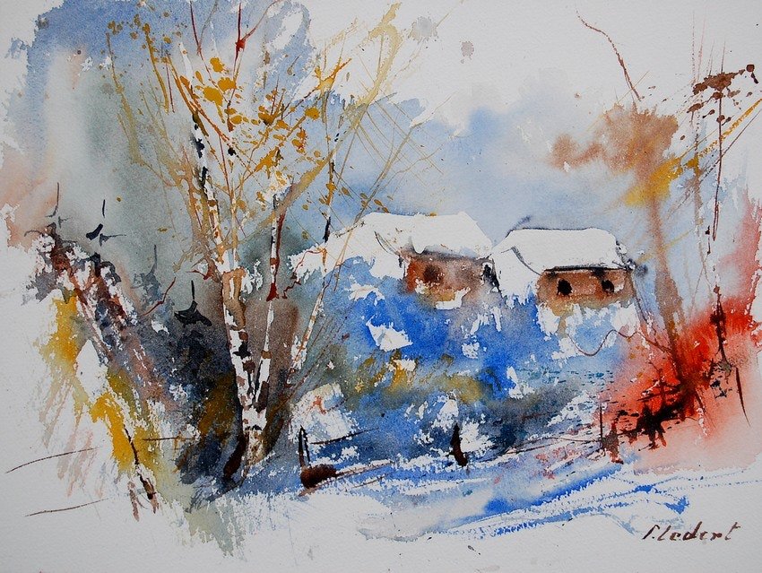 акварель pol ledent фото