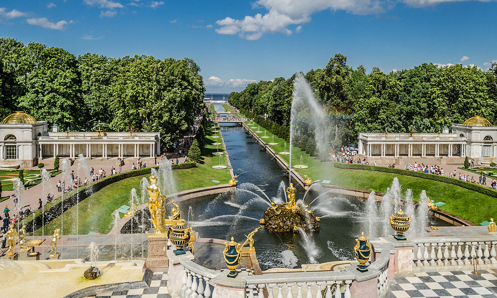 петергоф фото