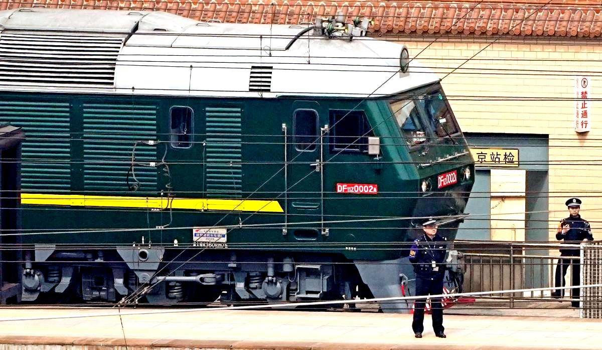 бронированный поезд ким чен ына фото