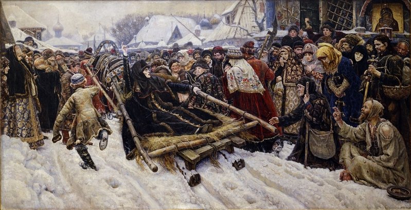 василий суриков боярыня морозова фото