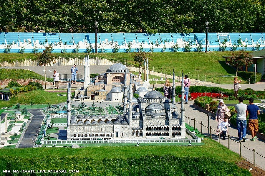 парк миниатюр стамбул фото