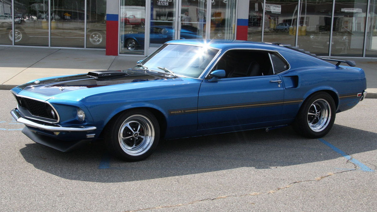 ford mustang mach 1 фото