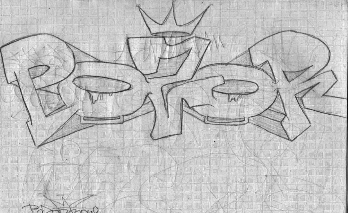 Картинки граффити несложные