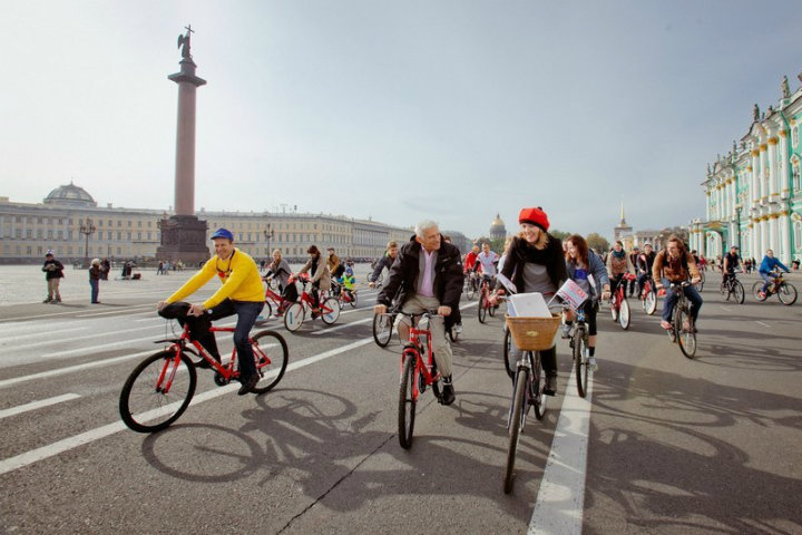 велодорожки в питере фото