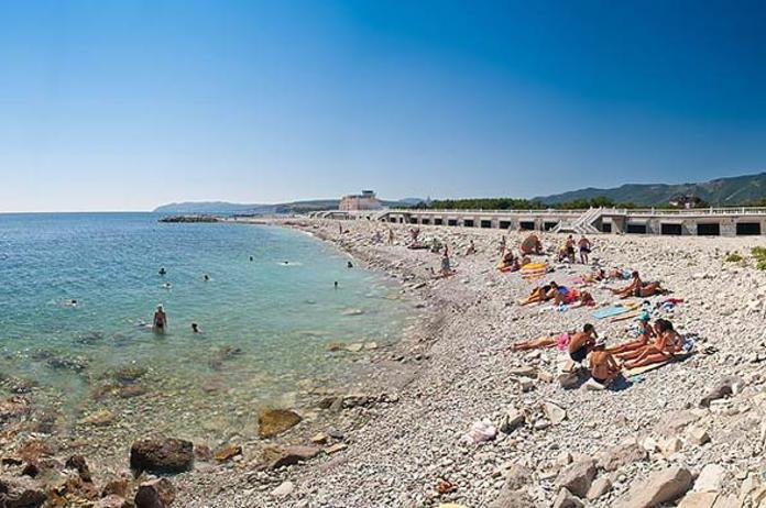 пляж геленджик фото