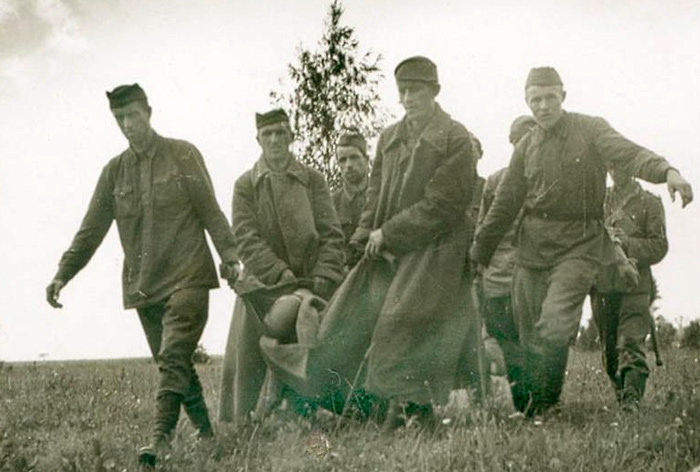 пленные офицеры ркка 1941 фото