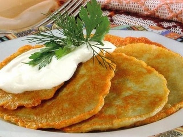драники со сметаной фото