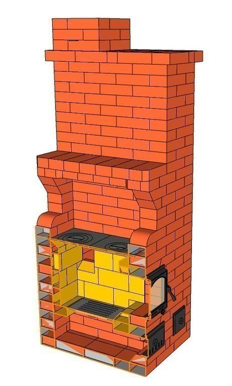 подовая печь в доме своими руками