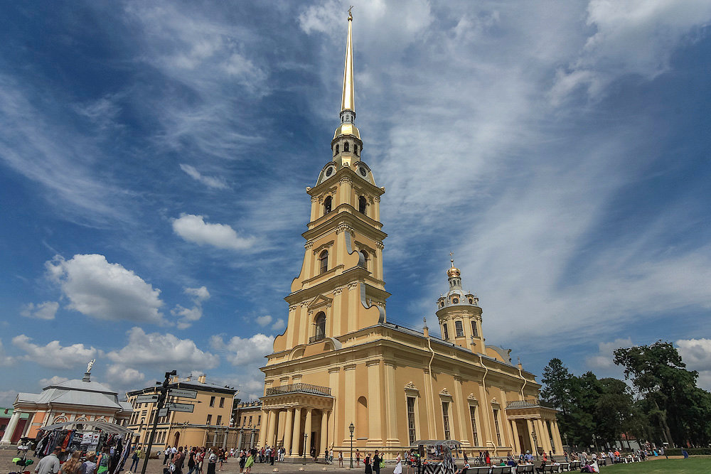 трезини петропавловский собор фото
