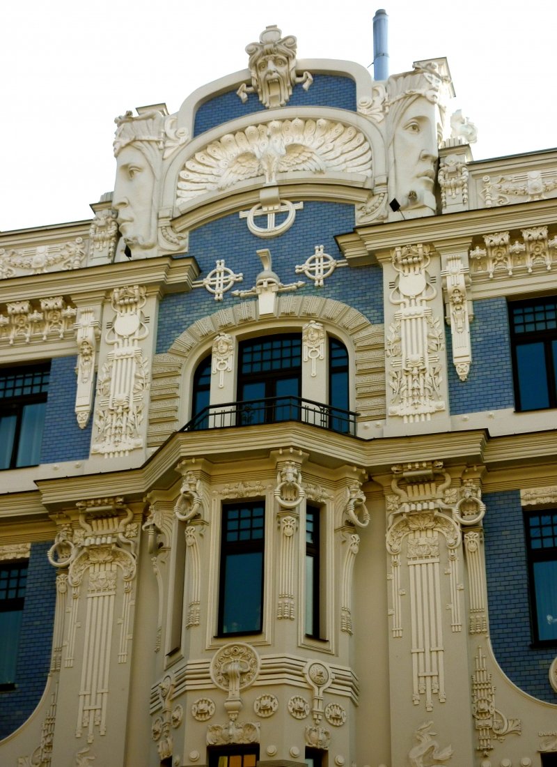 рига югендстиль фото