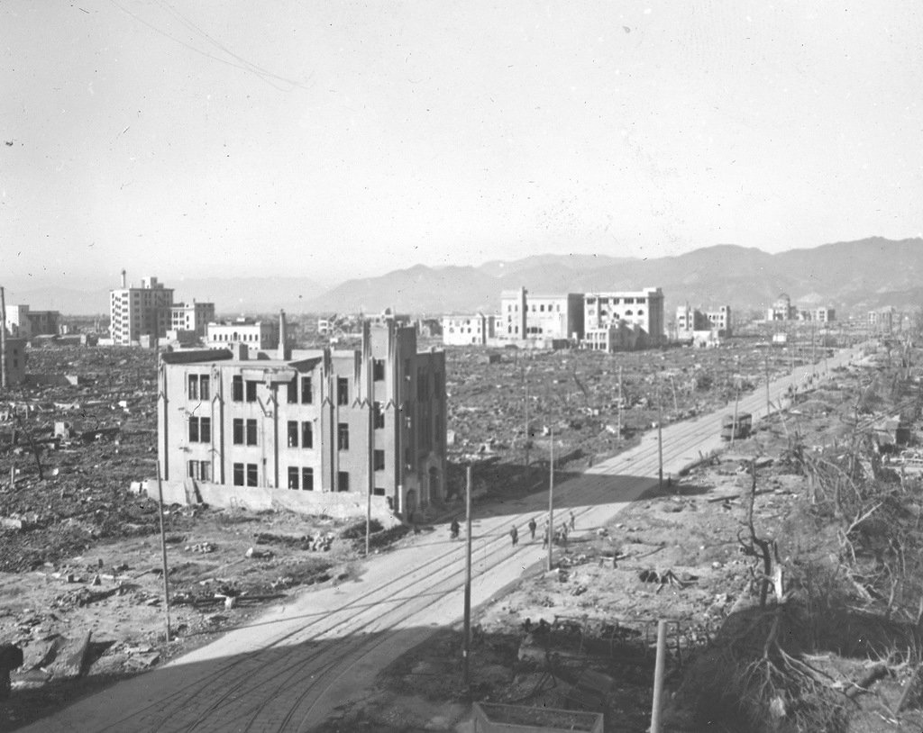 хиросима в 1945 фото