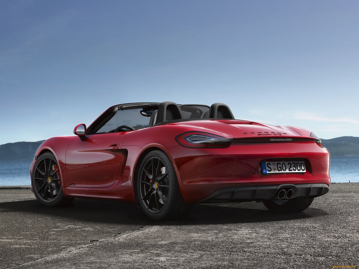 porsche 718 boxster фото