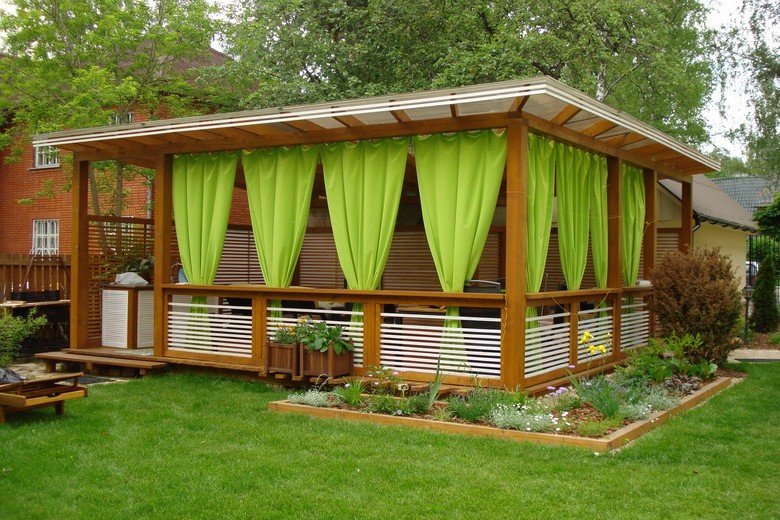 материал для беседки фото
