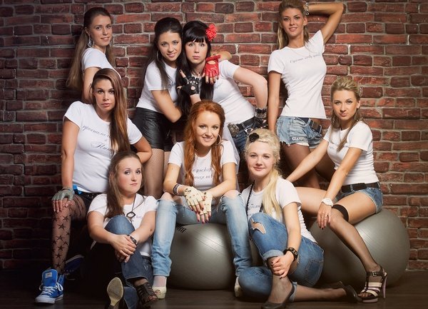 фотосессия девичника в студии фото