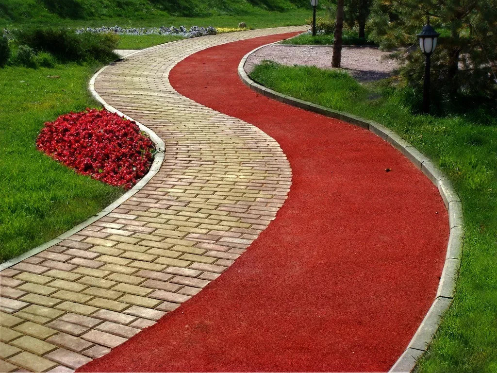садовая дорожка пластдор фото