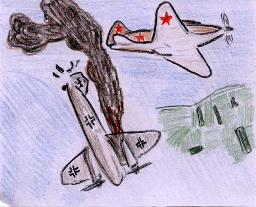 рисунок на тему война фото