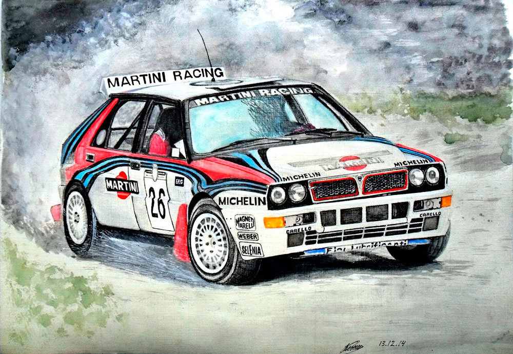 Как рисовать гонку