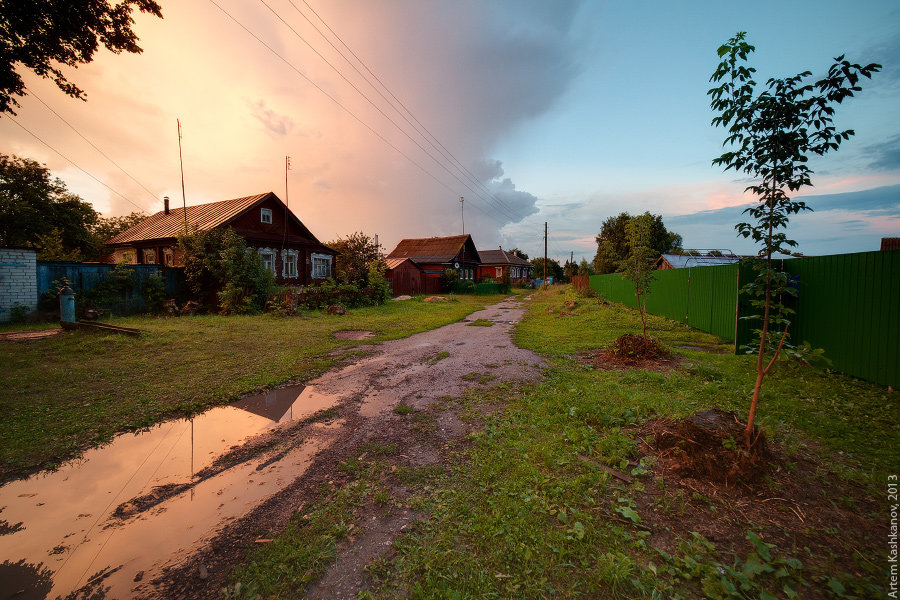 деревенские улицы фото