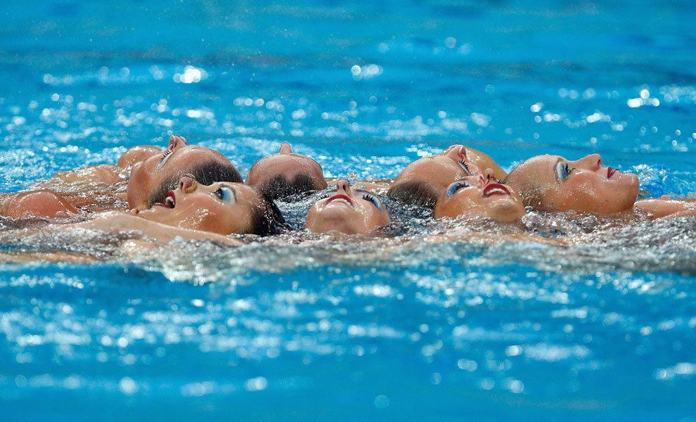 synchronized swimming фото