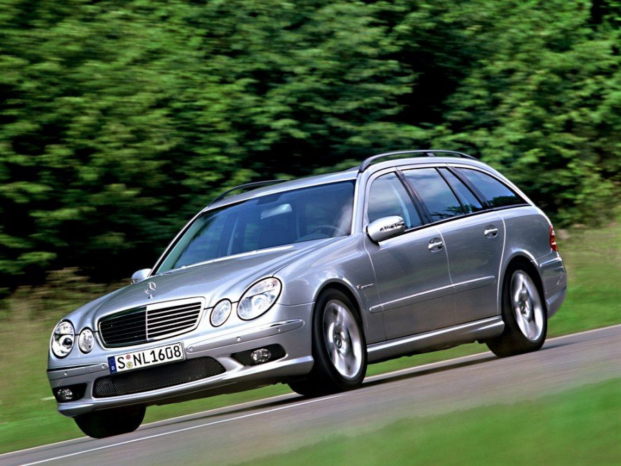 mercedes-benz e-class w211 универсал фото