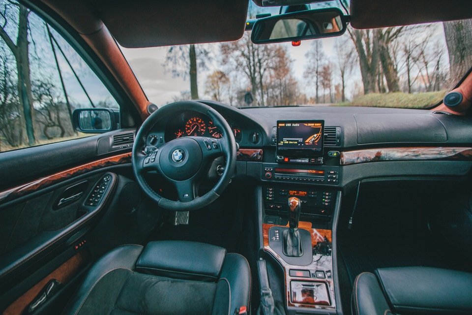 бмв е39 салон фото