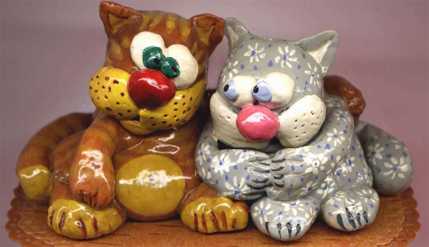 фигурки из соленого теста фото
